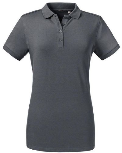 Russell Ladies Tailored Stretch Polo (Convoy) - Grey