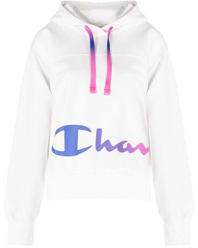 Champion Blouse Hoodie Vrouw Wit
