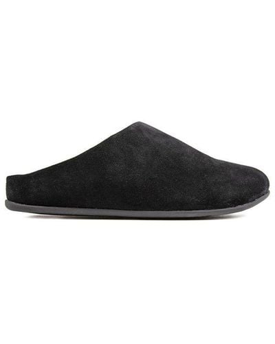 Fitflop Chrissie Shearling Slippers - Zwart
