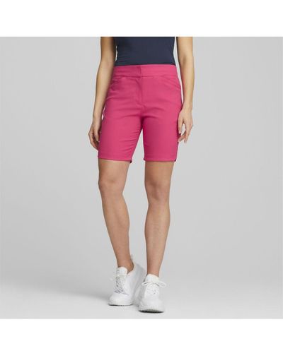 PUMA Bermuda Golf Shorts - Pink