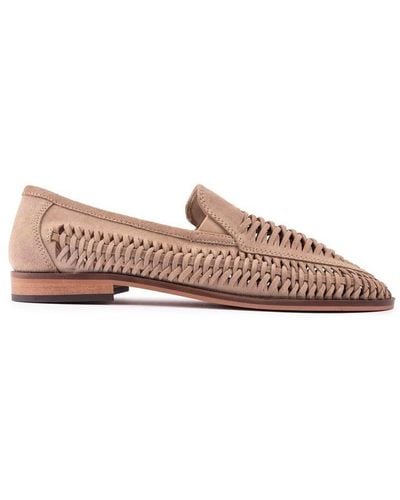 Sole Ophir Loafer Shoes - Pink