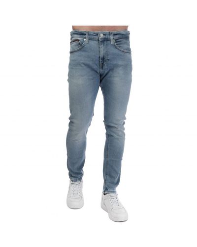 Tommy Hilfiger Austin Slimfit Taps Toelopende Jeans Voor , Lichtblauw