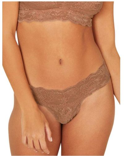 Cosabella Never03Zl Never Say Low Rise Thong - Brown