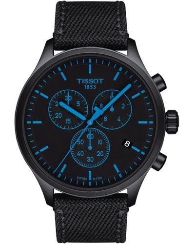 Tissot Xl T-Sport Watch T1166173705100 Fabric - Black