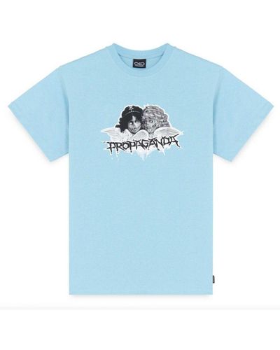 Propaganda T-shirt Onschuldig T-shirt - Blauw