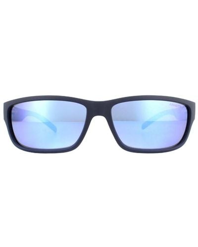 Arnette Sunglasses Zoro An4271 258722 Matte Dark Mirror Water Polarized - Blue