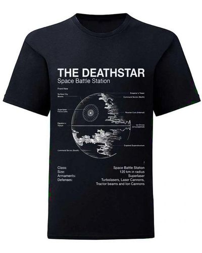 Star Wars Adult Death T-shirt - Black