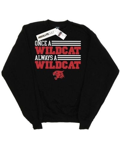 Disney High School Musical The Once A Wildcat Sweatshirt () - Black