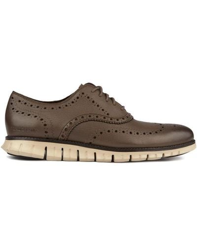 Cole Haan Zerogrand Wing Oxford Shoes - Brown