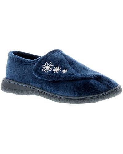 Strollers Slippers Aloha Touch Fastening Textile - Blue