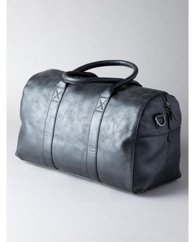 Lakeland Leather Scarsdale Holdall - Blue