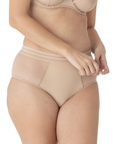 Maison Lejaby 171264 Nufit High-Waisted Briefs - Natural