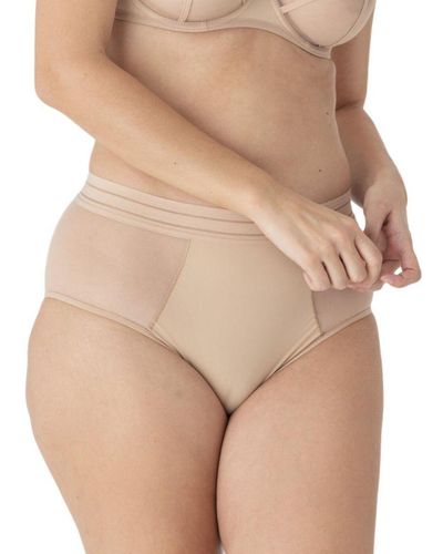 Maison Lejaby 171264 Nufit High-waisted Briefs Cotton - Natural