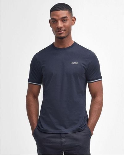 Barbour Torque Tipped Tailored T-Shirt - Blue