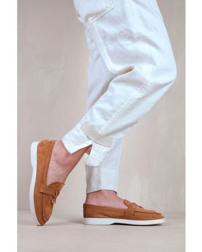 Where's That From 'Pegasus' Trim Loafers - Blue