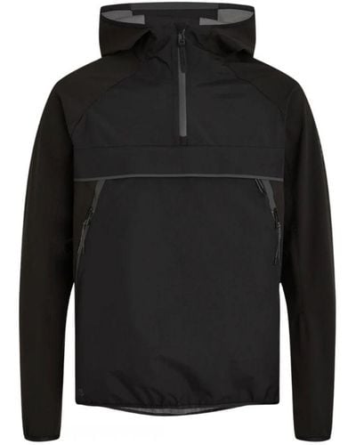 Belstaff Airside Half-zip Pullover Black Jacket - Zwart