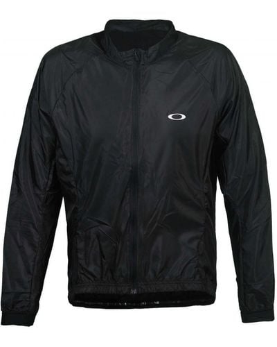 Oakley Jawbreaker Road Jersey Cycling Lightweight Jacket - Black