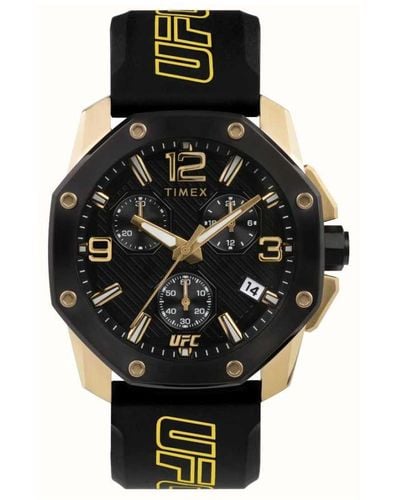 Timex Icon Watch Tw2V58500 Rubber - Black