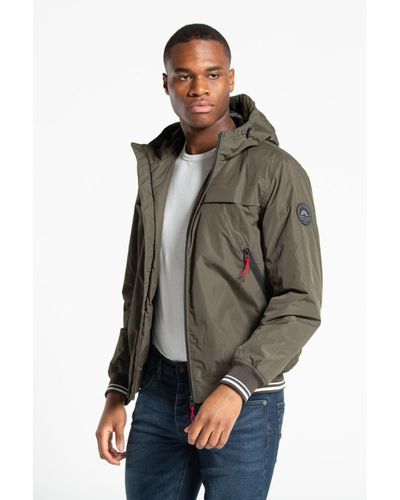 Tokyo Laundry Hooded Quilted Jacket - Grey