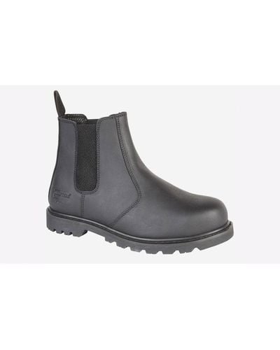 Grafters Glendale Safety Boot - Grey
