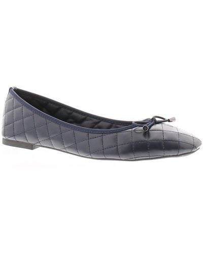 Platino Flat Shoes Ballerina Sansa Slip On - Blue