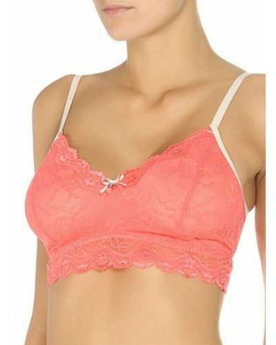 Pretty Polly Lola Wirefree Bralette Coral - Pink