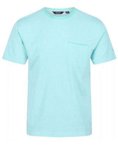 Regatta Caelum Pique T-Shirt (Opal) - Blue