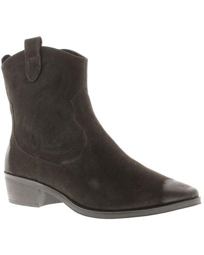 Marco Tozzi Boots Ankle Melanie Zip - Brown