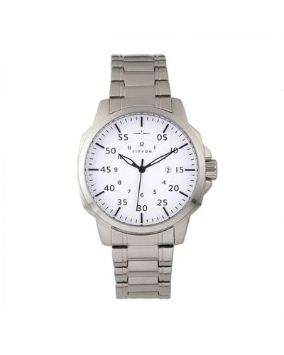 Elevon Watches Hughes Bracelet Watch W/ Date - Metallic