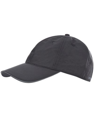 Trespass Cosgrove Quick Dry Baseball Cap (zwart) - Grijs