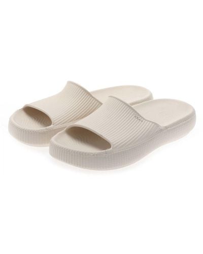Zaxy S Leveza Slide Sandals - Natural