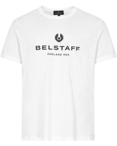 Belstaff Men's 1924 2.0 T-shirt In White - Wit