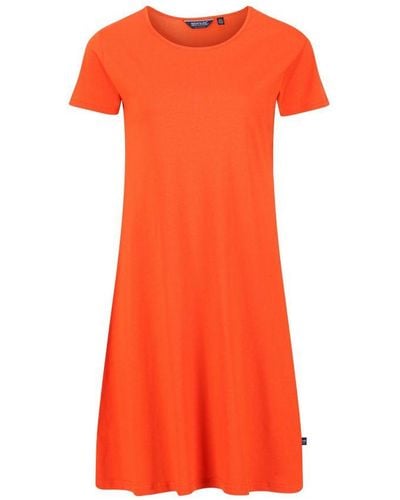Regatta Ladies Balia Swing Dress (Crayon) - Orange
