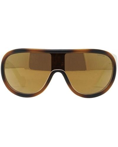 Moncler Ml0047 52G 00 Sunglasses - Brown