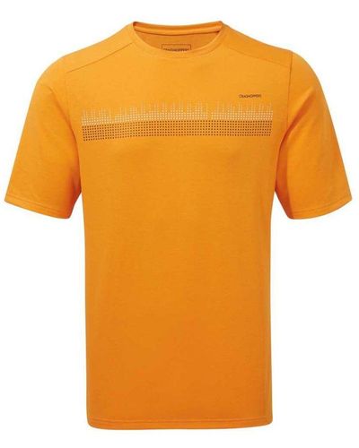 Craghoppers Dynamic T-Shirt (Magma) - Orange
