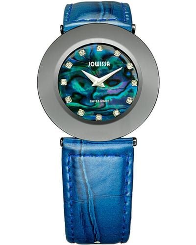 JOWISSA Safira 999 Mother Of Pearl Watch - Blue