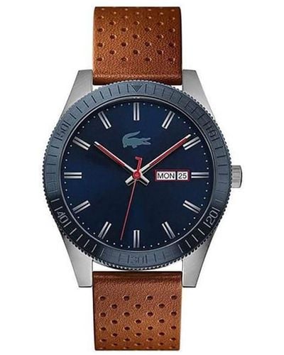 Lacoste Legacy Watch 2010981 Leather (Archived) - Blue