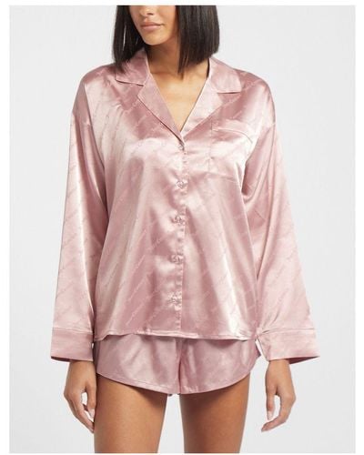 Juicy Couture Womenss Paquita Pyjama Top - Pink