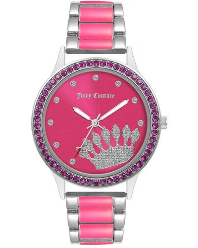 Juicy Couture Watch Jc/1335svhp - Roze