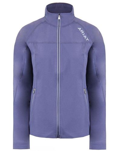 Ariat Agile 2.0 Purple Softshell Jacket - Blue