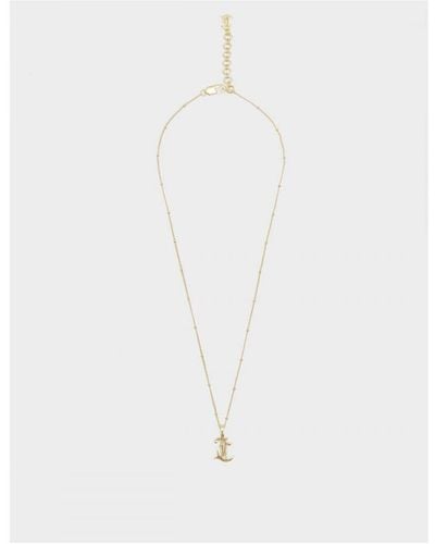 Juicy Couture Accessories 18C Samantha Necklace - White