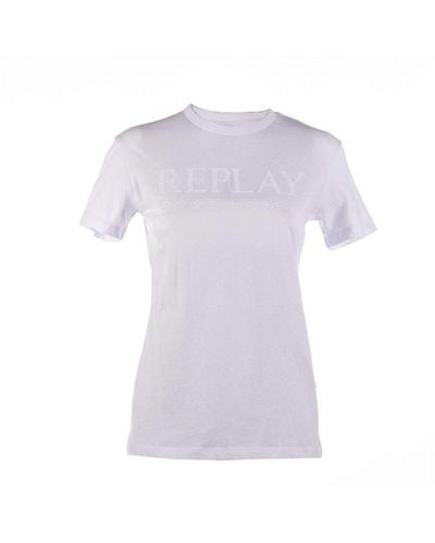 Replay T-shirts Herspeel T-shirts - Paars