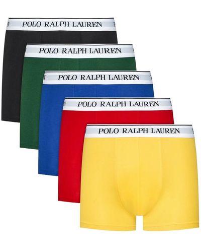 Polo Ralph Lauren 5 Pack Cotton Trunk - Multicolour