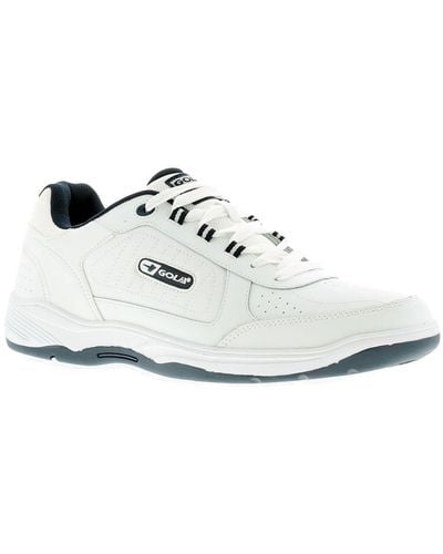 Gola Belmont Wf Trainers Leather (Archived) - White