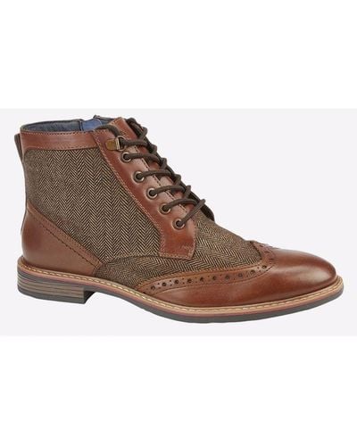 Roamer Kingsbury Ankle Boots - Brown
