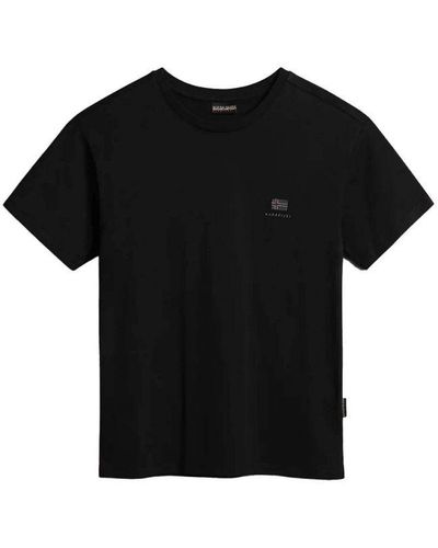 Napapijri S-nina T-shirt - Zwart
