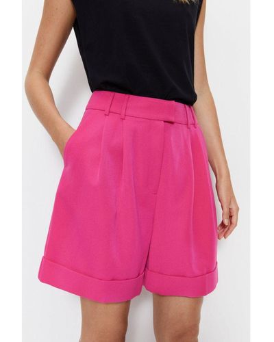 Warehouse Tailored City Short - Pink