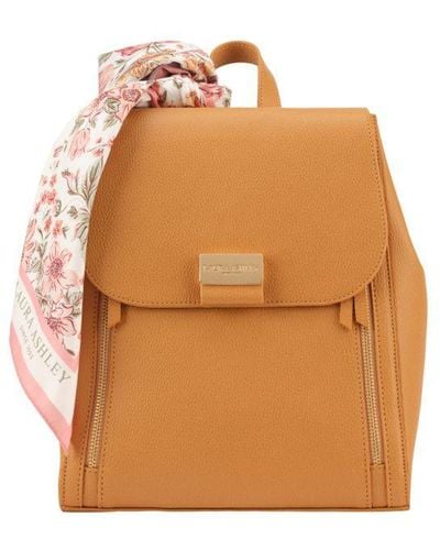 Laura Ashley Backpack Faux Leather - Orange