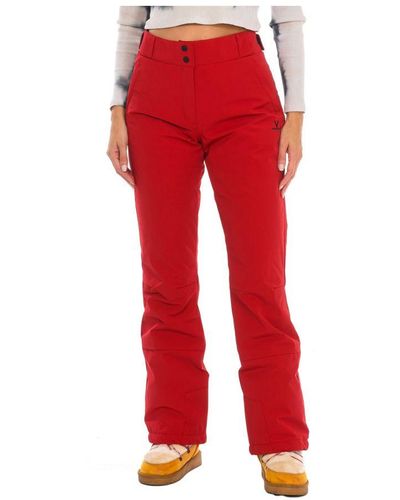 Vuarnet Ski Trousers Swf21322 - Red