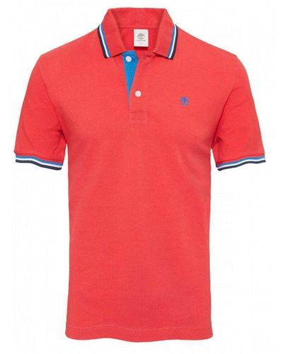 Timberland Regular Fit Short Sleeve Collared Polo Shirt 0Yget Tr4 Cotton